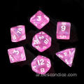 Moonstone 10mm Mini DND Dice مجموعة لأزواج MTG RPG ولعب دور الدورون ، ألوان متنوعة